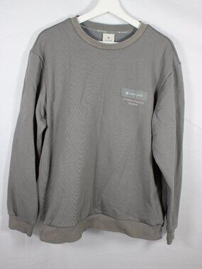Snow Peak Gray Pullover Sweatshirt Size Large Outdoor Lifestyle Creator
